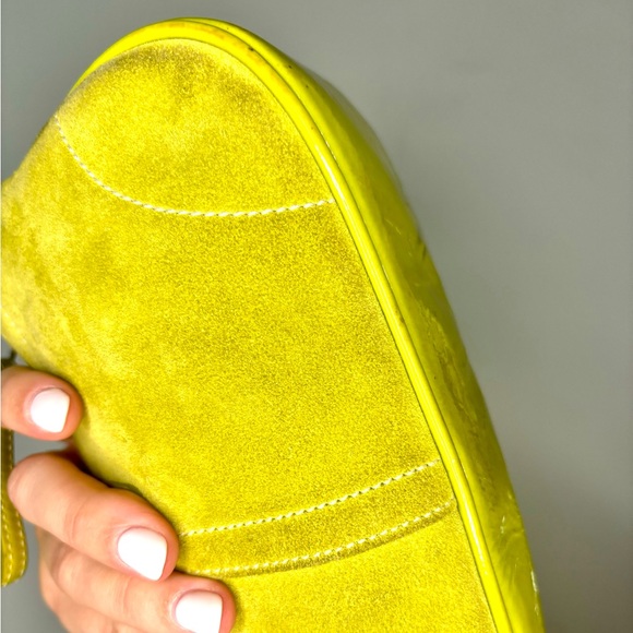 π Vintage Y2K Coach Demi Hampton Lime Green Mini Purse π - Picture 8 of 11